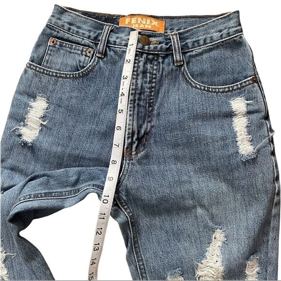 Fenix Distressed High-Rise Jeans Size 24 - Picture 7 of 13